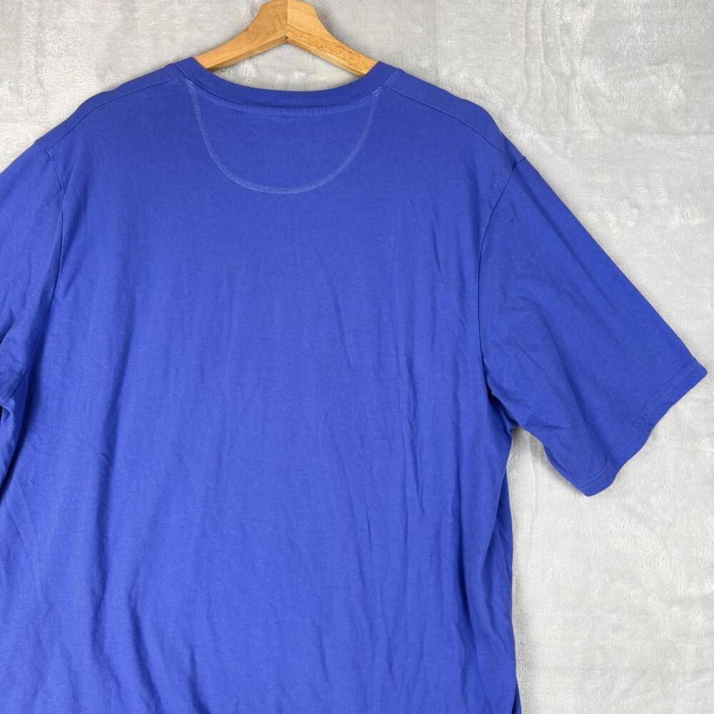Helly Hansen HH Logo T-Shirt Blue Men Size 2XL Outdoor Streetwear Graphic Tee - Picture 9 of 9